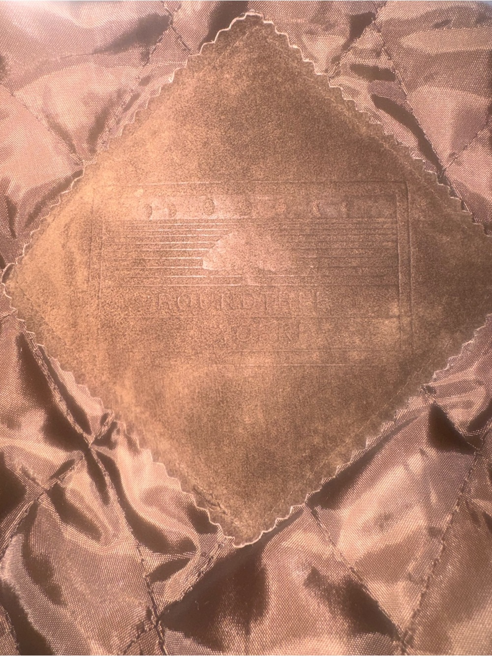 Roundtree & Yorke Men’s Genuine Leather Jacket - Picture 9 of 9